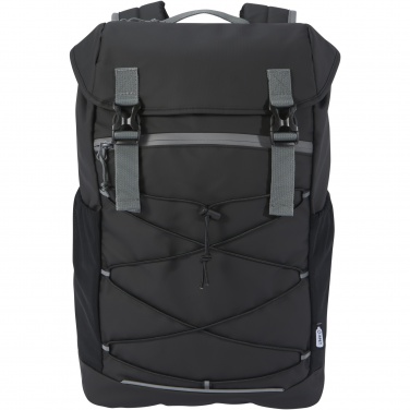 Logotrade werbemittel das Foto: Aqua 15,6" GRS recycelter wasserabweisender Laptop-Rucksack 23 L