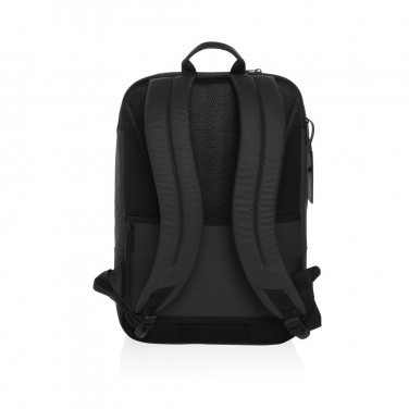 Logotrade Werbeartikel das Foto: Armond AWARE™ RPET 15.6" Deluxe Laptop-Rucksack