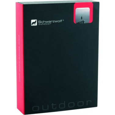 Logotrade Werbegeschenke das Foto: Ökologisches Feuerzeug SANFORD Schwarzwolf