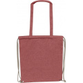 Tasche aus recycelter Baumwolle ADDISON, Rot