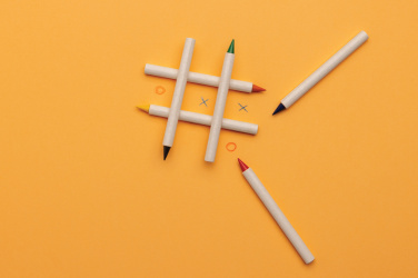 Logotrade Firmengeschenke das Foto: Micki GRS Infinity 6-teiliges Buntstift-Set