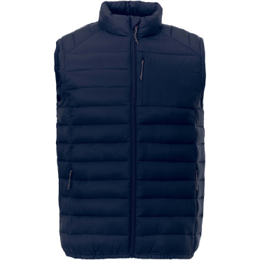 Logotrade Firmengeschenke das Foto: Pallas GRS recycelter wattierter Bodywarmer für Herren