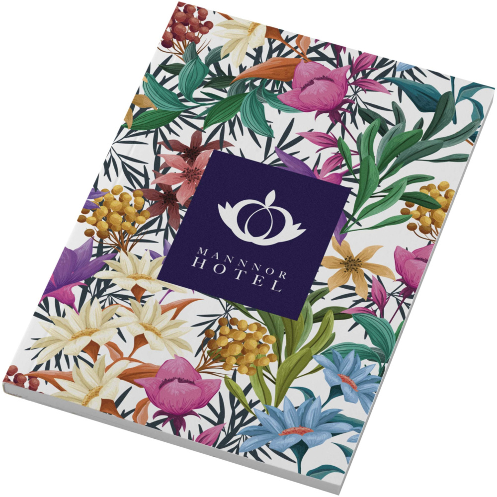 Logotrade Firmengeschenke das Foto: Novella Austen A6 Softcover Notizbuch – 50 Blatt