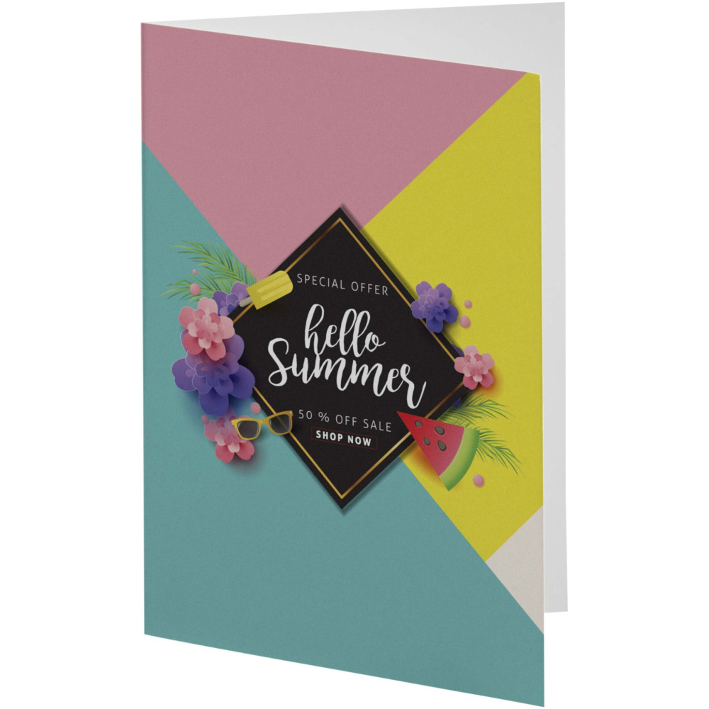 Logotrade Werbeartikel das Foto: Herald A6 Grußkarte