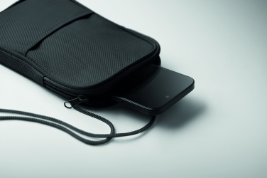 Logotrade werbemittel das Foto: Crossbody-Reisetasche RPET