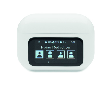 Logotrade Firmengeschenke das Foto: 5.0 TWS-Ohrhörer Set