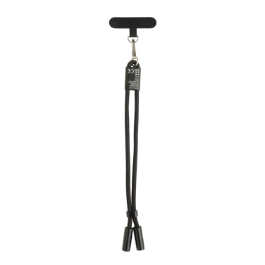 Logotrade Werbegeschenke das Foto: LoopAmp 60W Handgelenksband für Smartphones aus RCS rPET