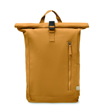 Logotrade Werbegeschenke das Foto: Rolltop-Rucksack 390 g/m²