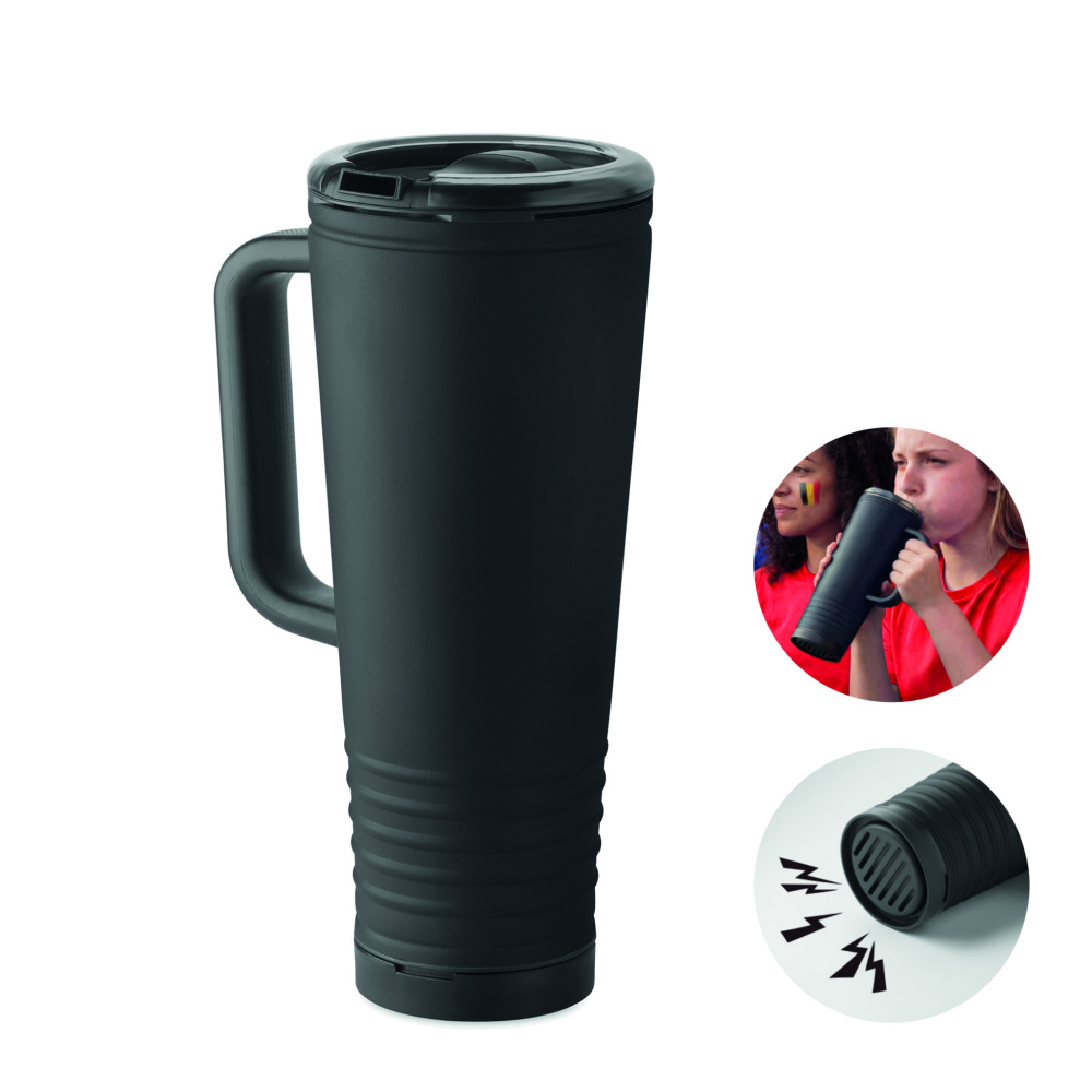 Logotrade Geschäftsgeschenke das Foto: Howler Cup w handle 700ml