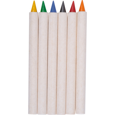 Logotrade Werbegeschenke das Foto: Infinity Set Wachsmalstifte KINGSTON