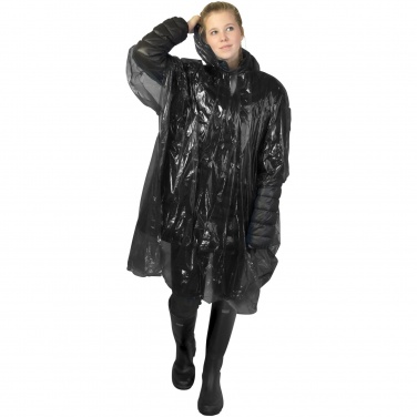 Logotrade promotional gift picture of: Ziva disposable rain poncho with storage pouch
