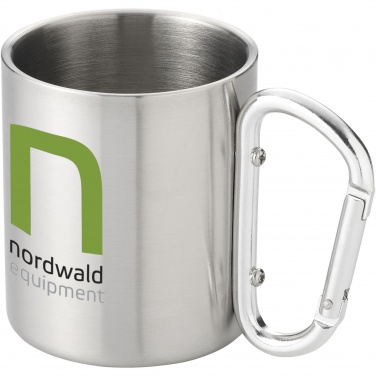 Logotrade promotional products photo of: Alps 200 ml insulated mug with carabiner