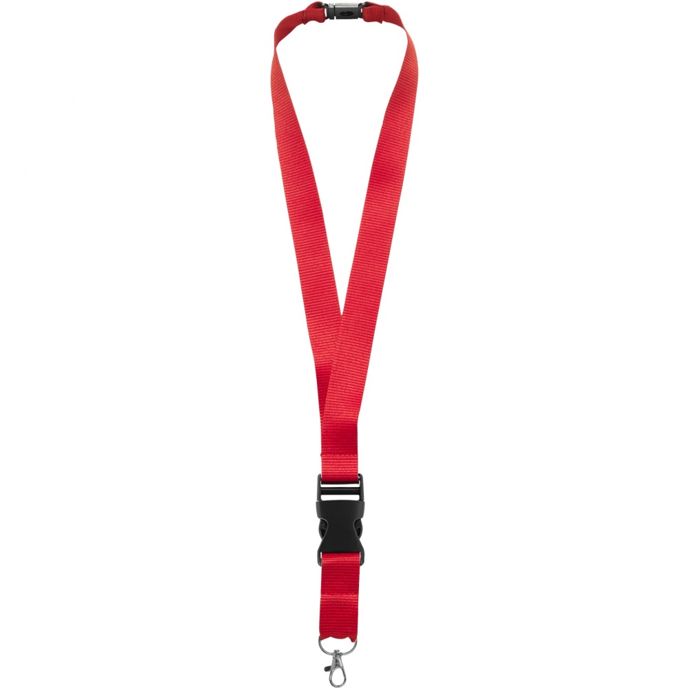 Logotrade promotional gift picture of: Yogi lanyard detachable buckle break-away closure