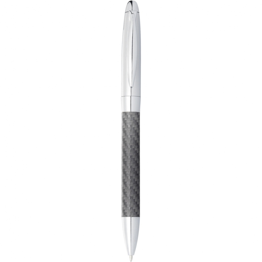 Logotrade advertising products photo of: Winona ballpoint pen with carbon fibre details