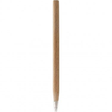 Logo trade promotional items picture of: Arica wooden ballpoint pen
