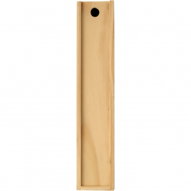 Logo trade promotional products image of: Pines 12-piece wooden pencil set