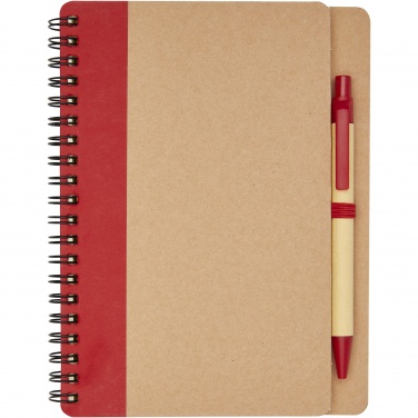 Logotrade corporate gift picture of: Priestly recycled notebook with pen