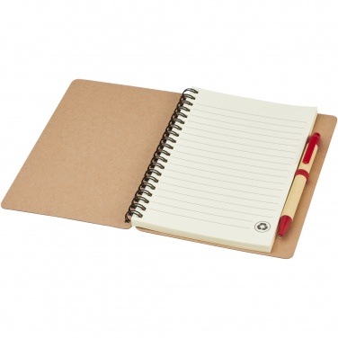 Logotrade promotional merchandise photo of: Priestly recycled notebook with pen