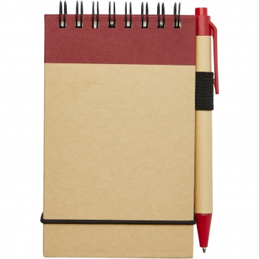 Logotrade advertising product image of: Zuse A7 recycled jotter notepad with pen