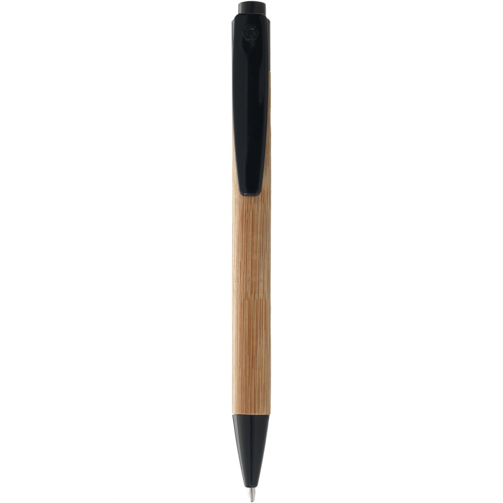 Logo trade promotional giveaways picture of: Borneo bamboo ballpoint pen