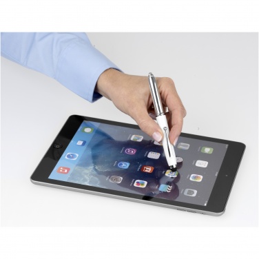 Logotrade promotional item image of: Xenon stylus ballpoint pen with LED light