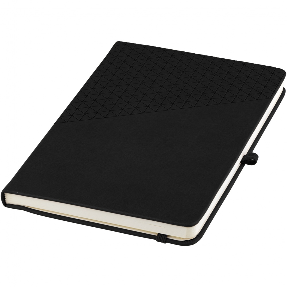 Logo trade promotional items picture of: Theta A5 hard cover notebook