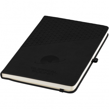 Logo trade advertising product photo of: Theta A5 hard cover notebook