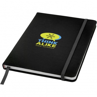 Logo trade promotional products image of: Spectrum A5 hard cover notebook