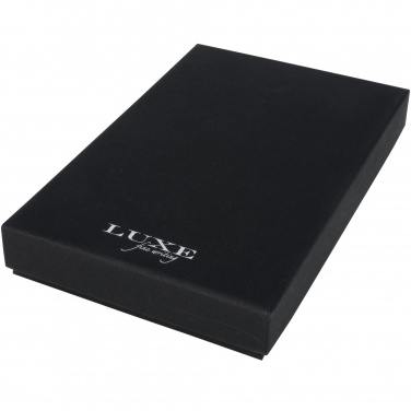 Logotrade promotional gift image of: Carbon duo pen gift set with pouch