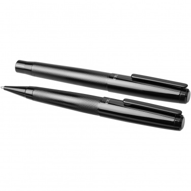 Logo trade promotional products image of: Gloss duo pen gift set