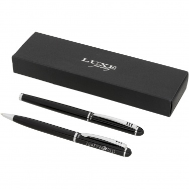 Logo trade corporate gifts picture of: Andante duo pen gift set