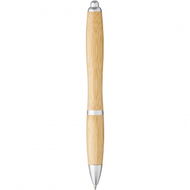 Logotrade business gift image of: Nash bamboo ballpoint pen