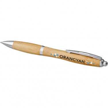 Logotrade promotional product picture of: Nash bamboo ballpoint pen