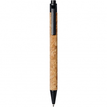 Logotrade advertising product image of: Midar cork and wheat straw ballpoint pen