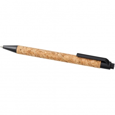 Logotrade promotional giveaways photo of: Midar cork and wheat straw ballpoint pen