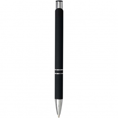 Logotrade promotional product picture of: Moneta soft touch ballpoint pen