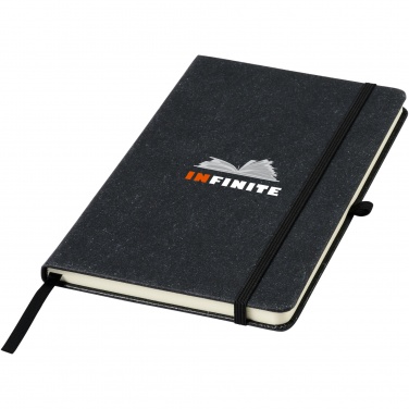 Logotrade promotional giveaway picture of: Atlana leather pieces notebook