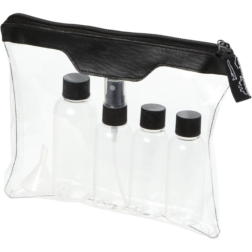 Logo trade promotional merchandise picture of: Munich airline approved travel bottle set