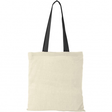 Logo trade promotional gift photo of: Nevada 100 g/m² cotton tote bag coloured handles 7L