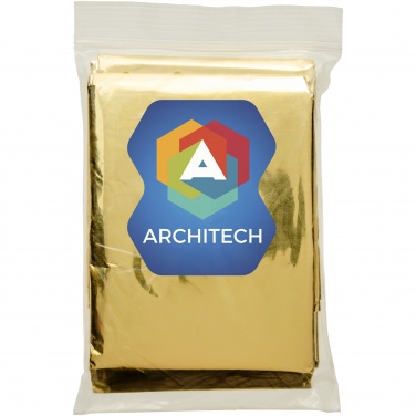 Logo trade advertising products image of: Frederik 2-function emergency blanket