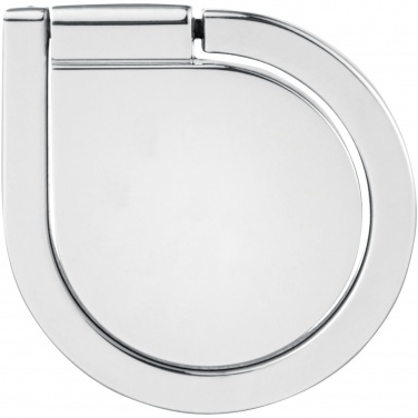 Logo trade promotional giveaways image of: Cell aluminium ring phone holder