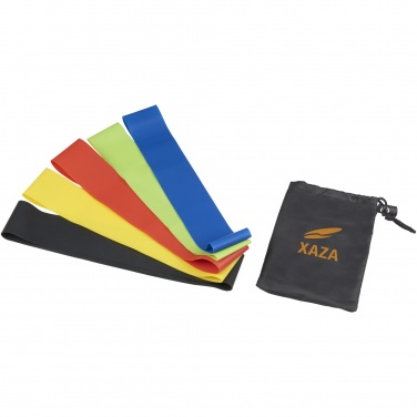 Logo trade corporate gifts image of: Crane resistance elastic fitness bands