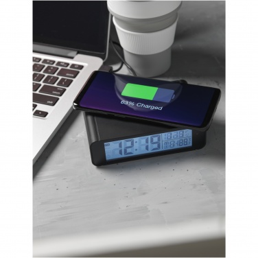 Logo trade promotional product photo of: Seconds 5W wireless charging clock