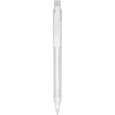 Logo trade business gifts image of: Calypso frosted ballpoint pen
