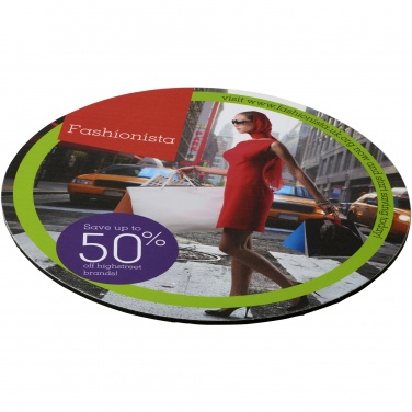 Logotrade promotional item picture of: Q-Mat® round mouse mat