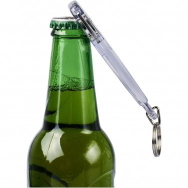 Logo trade promotional items image of: Jibe R1 bottle opener keychain