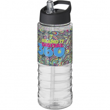 Logotrade promotional item picture of: H2O Active® Treble 750 ml spout lid sport bottle