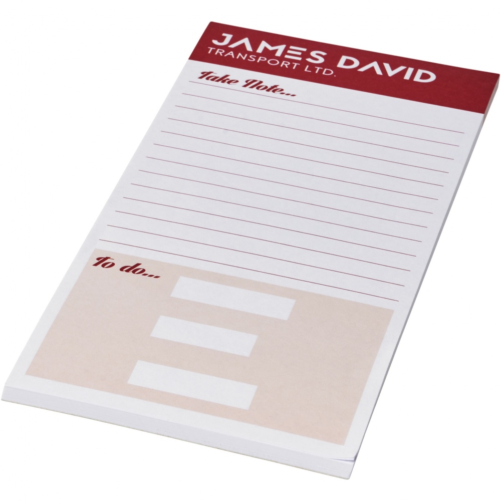 Logo trade promotional item photo of: Desk-Mate® 1/3 A4 notepad