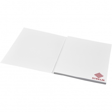 Logo trade promotional items image of: Desk-Mate® A5 notepad wrap over cover
