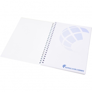 Logo trade promotional items picture of: Desk-Mate® wire-o A5 notebook PP cover
